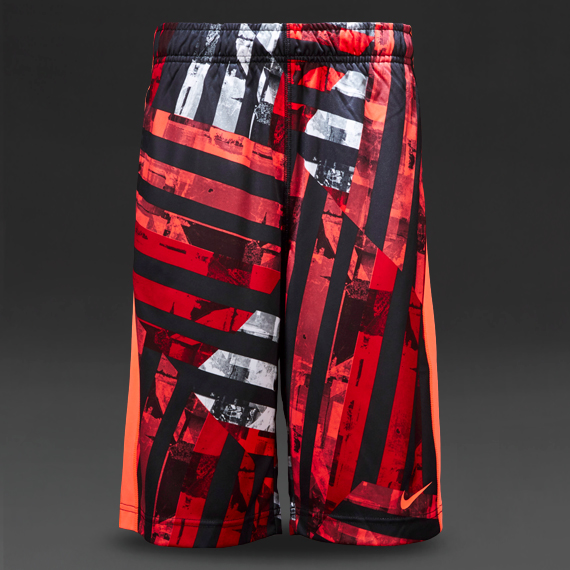 Nike Sportswear Fly Allover Print Shorts Hot Lava for Boys